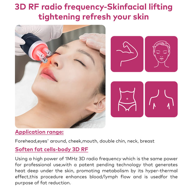 SQ149 Basic – Appareil silhouette 4-en-1, cavitation 80K, RF et massage sous vide