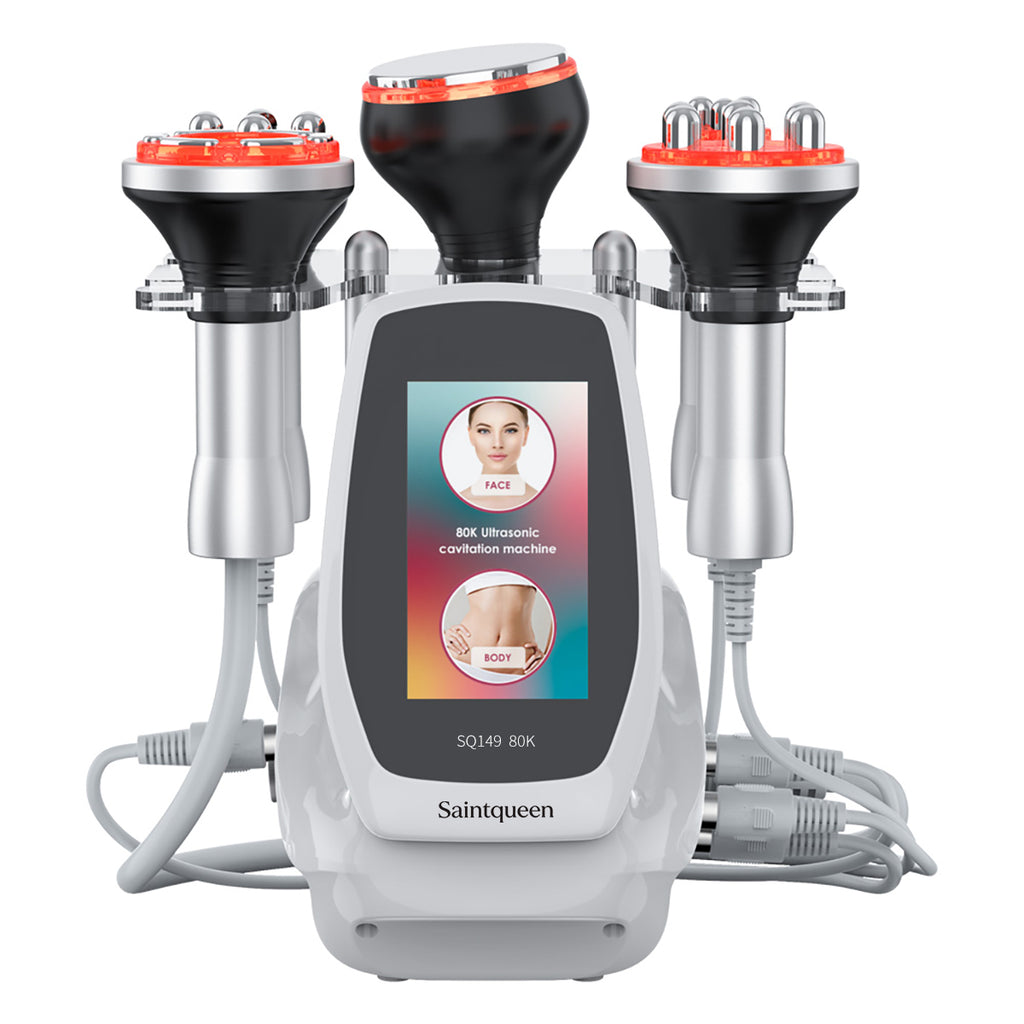 SQ149 Pro 5-en-1 – Appareil silhouette, cavitation 80K, RF et massage sous vide
