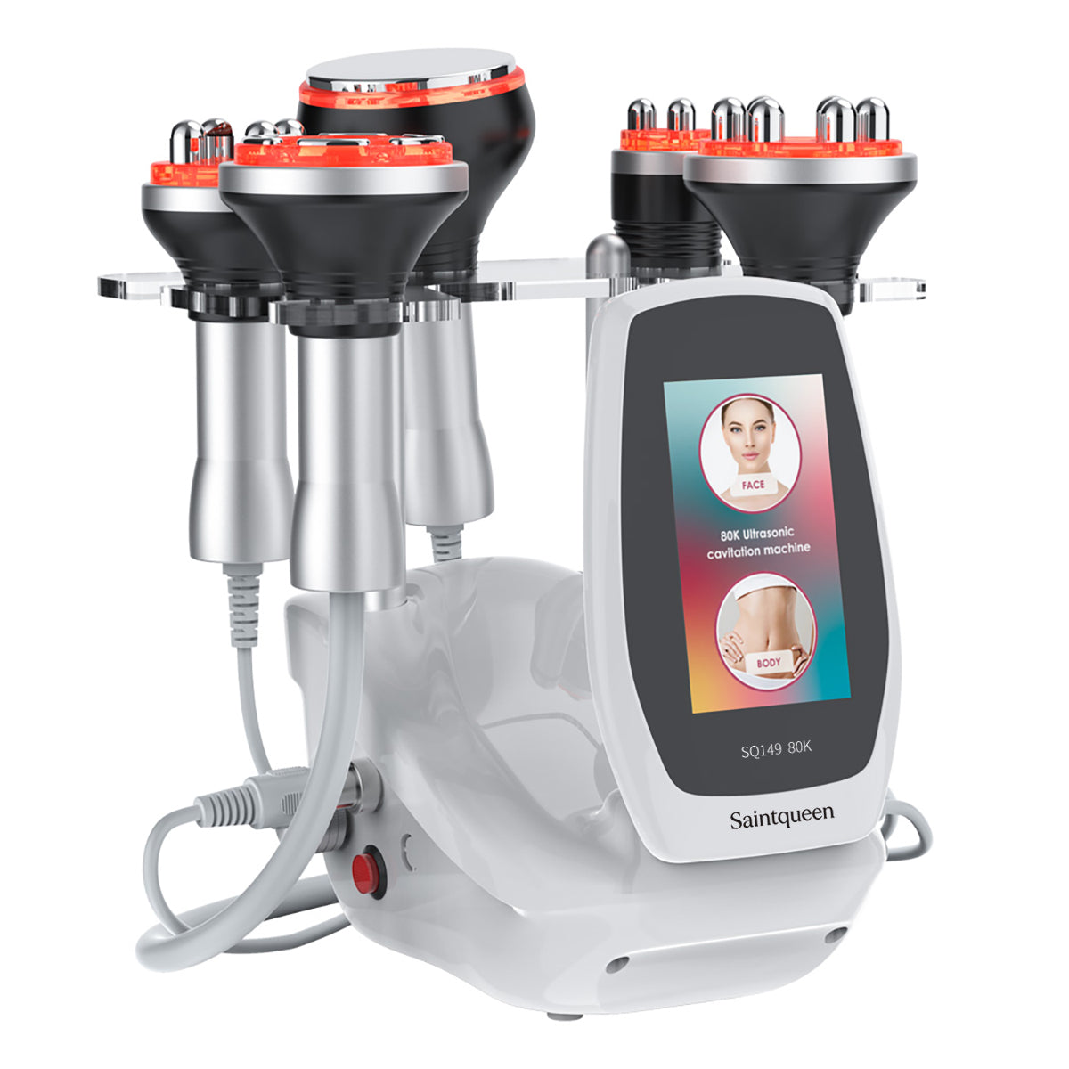 SQ149 Pro 5-en-1 – Appareil silhouette, cavitation 80K, RF et massage sous vide