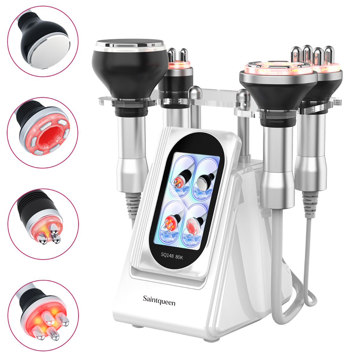 SQ148A Basic – Appareil silhouette 4-en-1, cavitation 80K, RF et massage sous vide Image principale du produit