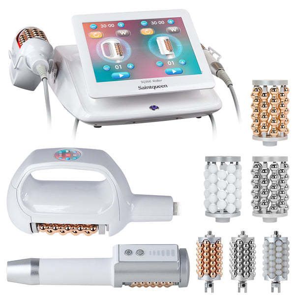 SQ160B – Appareil de massage roulant ergonomique à double poignée