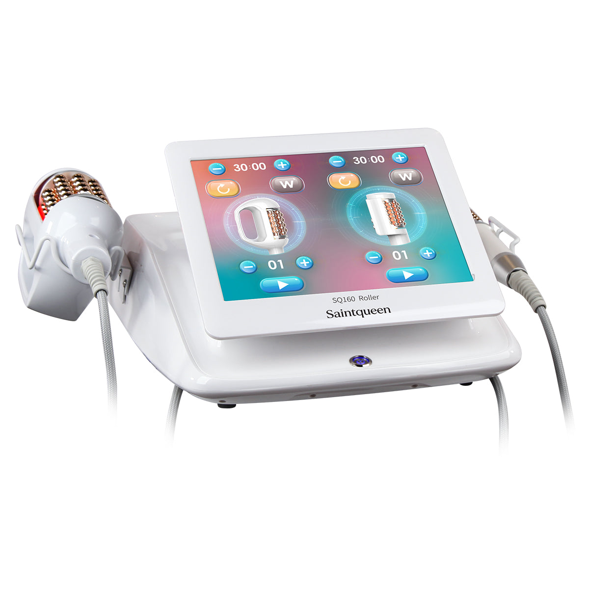 SQ160B – Appareil de massage roulant ergonomique à double poignée