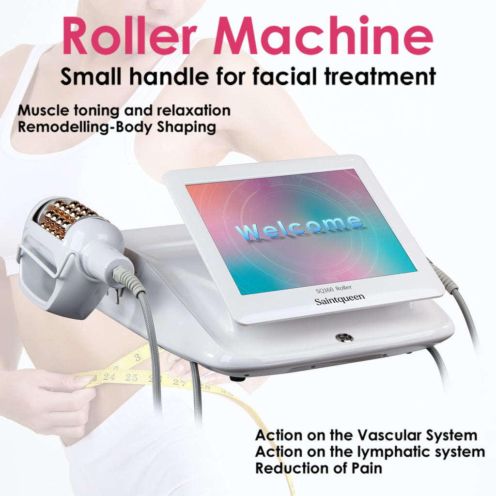 SQ160B – Appareil de massage roulant ergonomique à double poignée