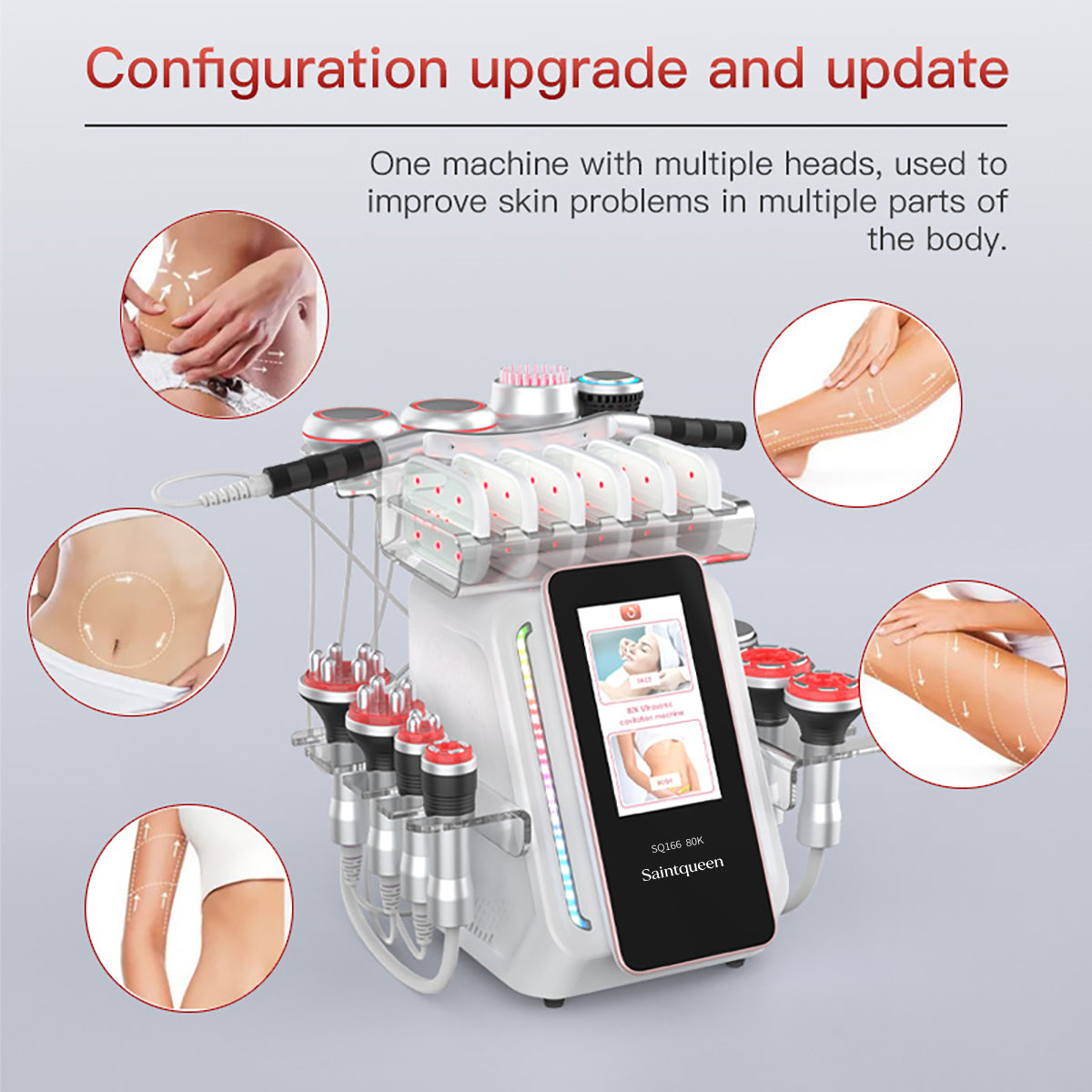 SQ166 Ultra – Station silhouette 13-en-1 avec plaque laser