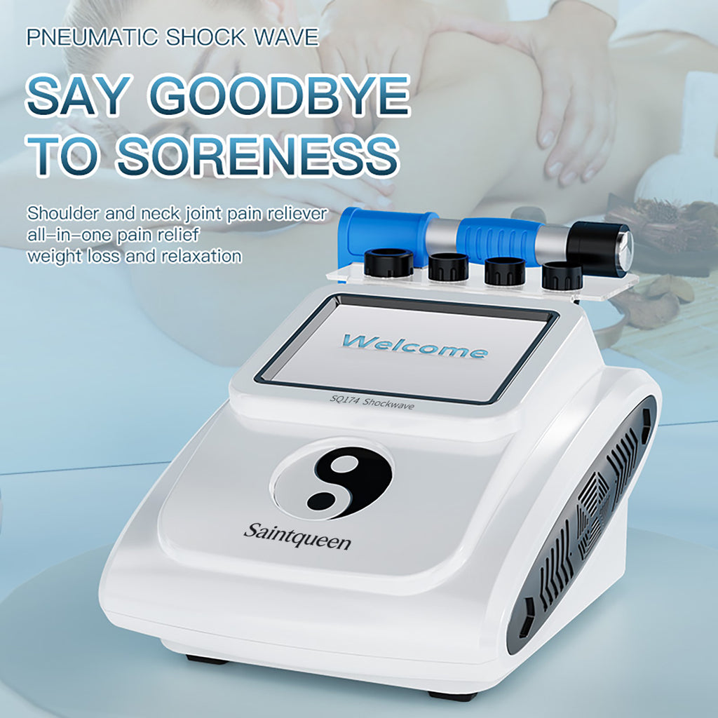 SQ174 Appareil de massage pneumatique avec 5 embouts interchangeables