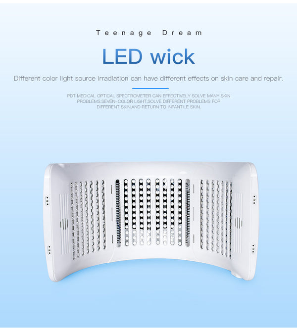 SQ2 – Panneau LED pliable visage et corps, 264 LED et 7 couleurs