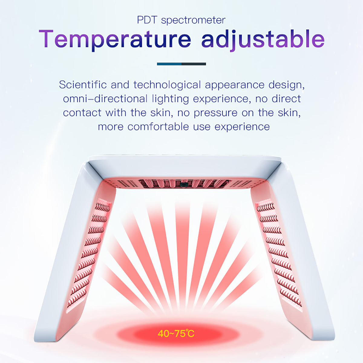 SQ49 Arche LED repliable avec brumisation et chaleur réglable
