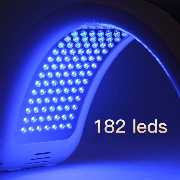 SQ93 – Appareil LED incurvé visage et corps, 182 LED et 7 modes