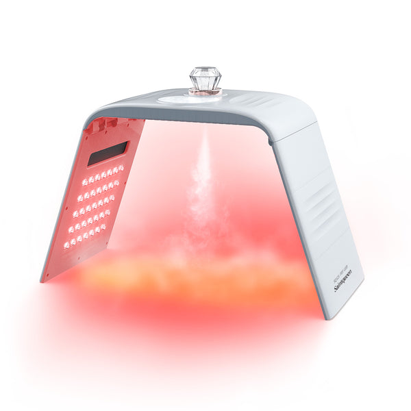 SQ125 – Appareil LED visage pliable avec chaleur et nano-brume