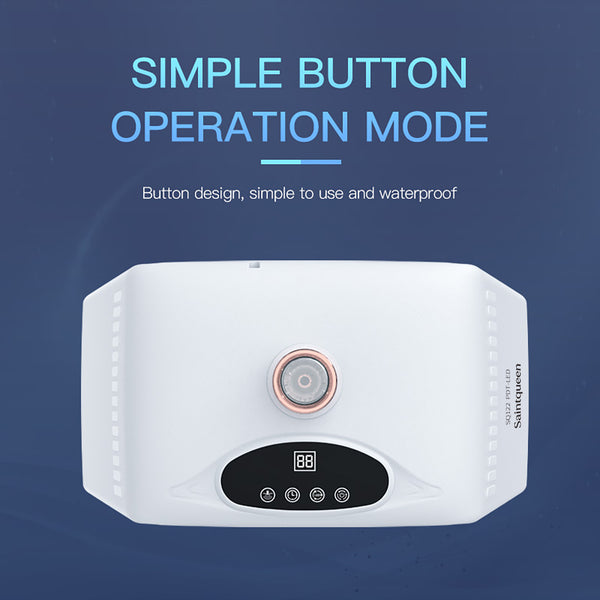 SQ122 – Appareil LED visage pliable, 135 LED et nano-brume