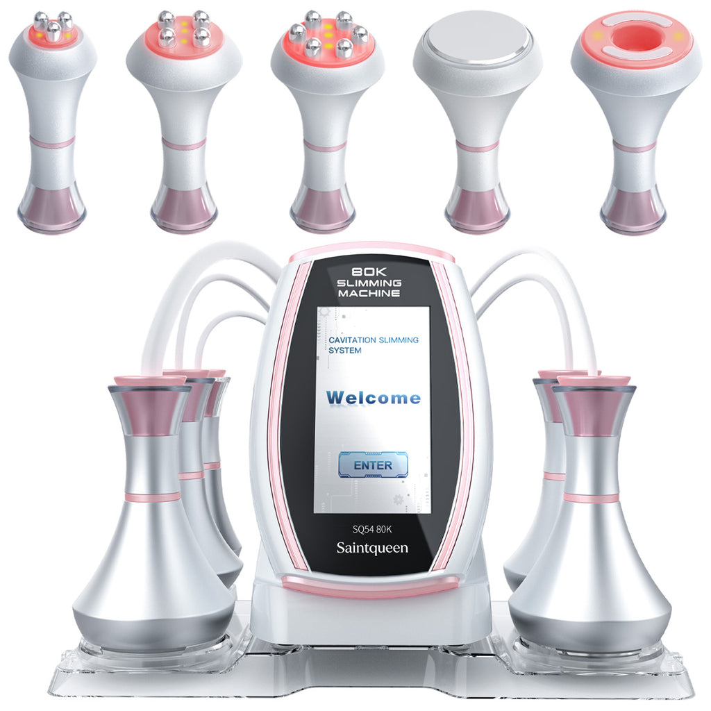 SQ54 Pro 5-en-1 – Cavitation 80K, trois RF et massage RF sous vide