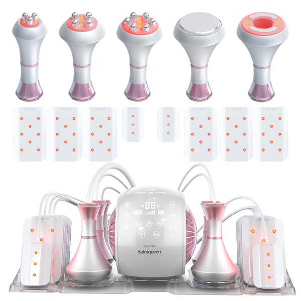 SQ52 Pro 6-en-1 – Cavitation 80K, RF, massage sous vide et plaques laser
