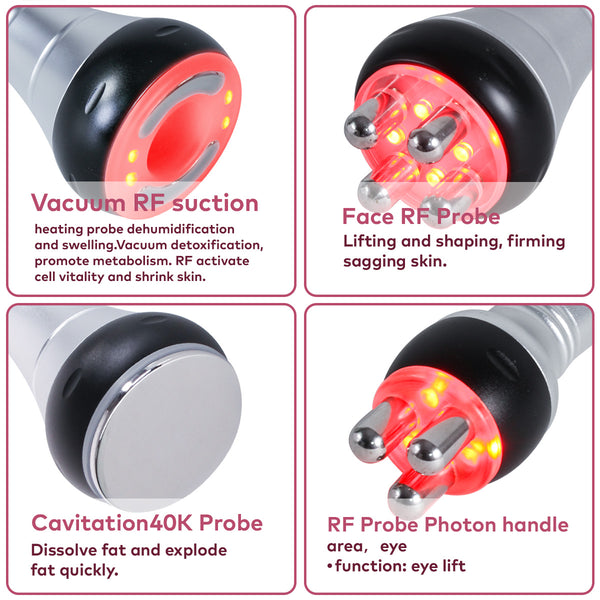 SQ16B Basic – Appareil silhouette 4-en-1, cavitation 40K, RF et vide
