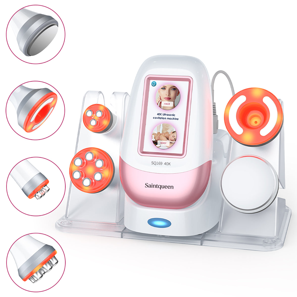 SQ169 Basic – Appareil silhouette 4-en-1, cavitation 40K, RF et vide Image principale du produit