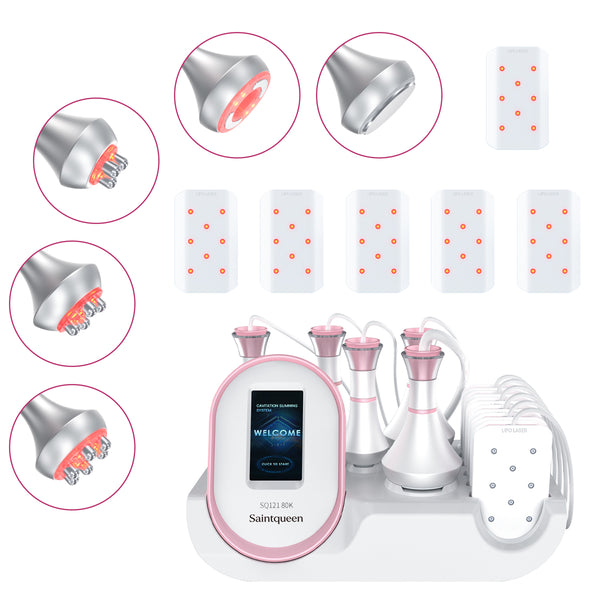 SQ121A Pro – Appareil silhouette 6-en-1, cavitation 80K et RF