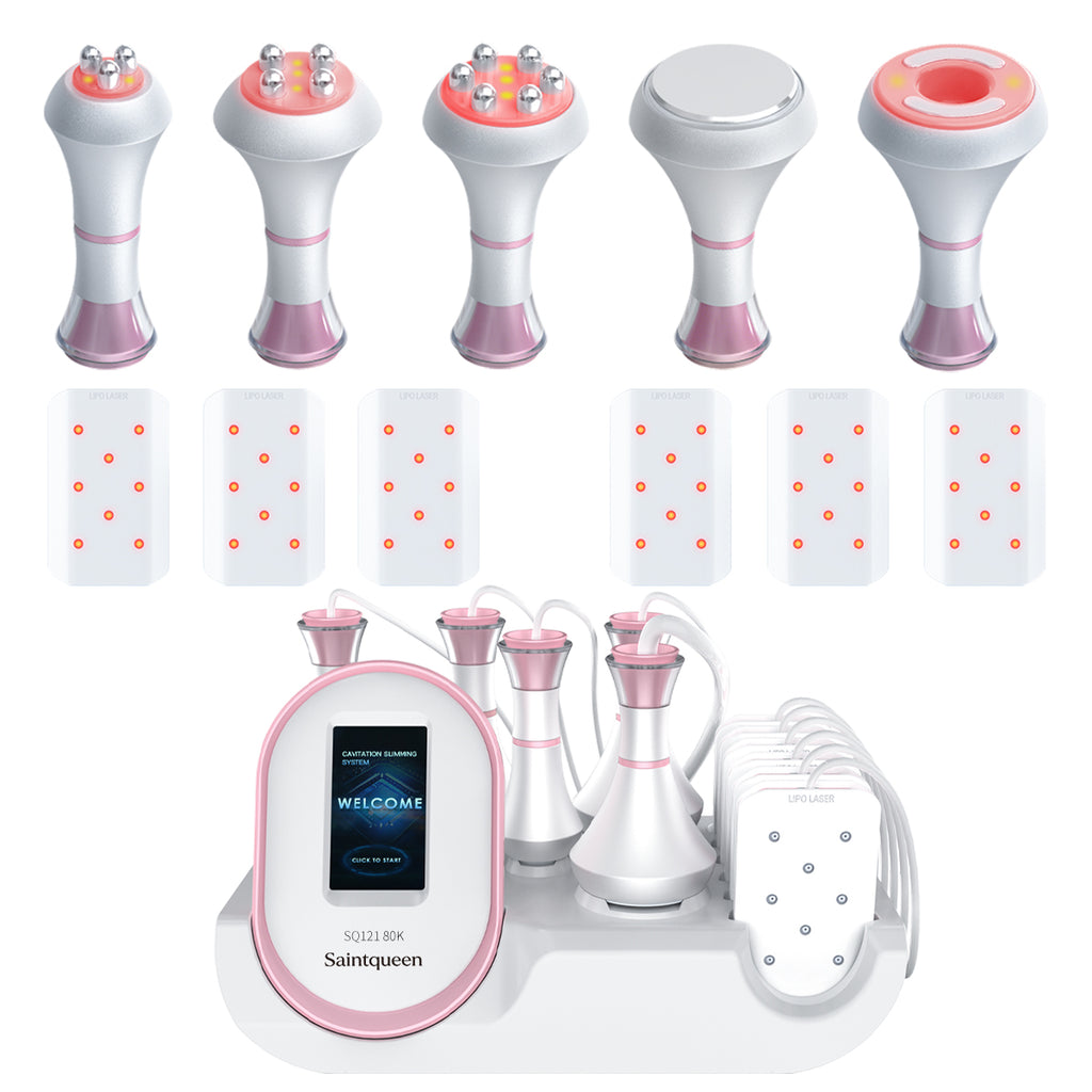 SQ121A Pro – Appareil silhouette 6-en-1, cavitation 80K et RF