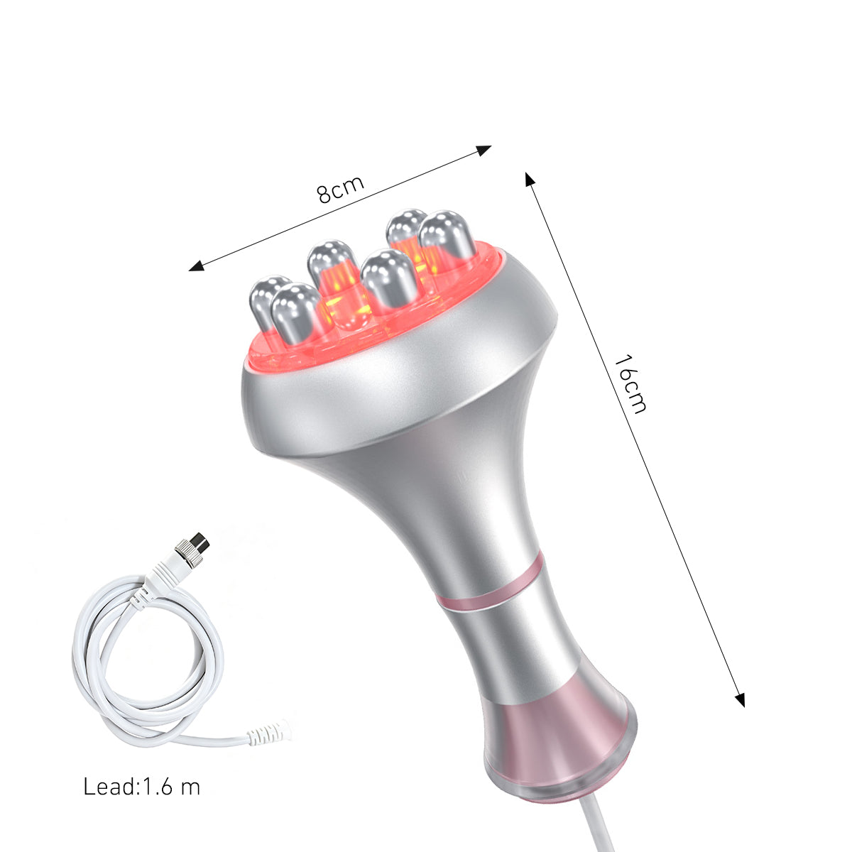SQ121C Plus – Appareil silhouette 9-en-1, cavitation 80K, RF, EMS et LED