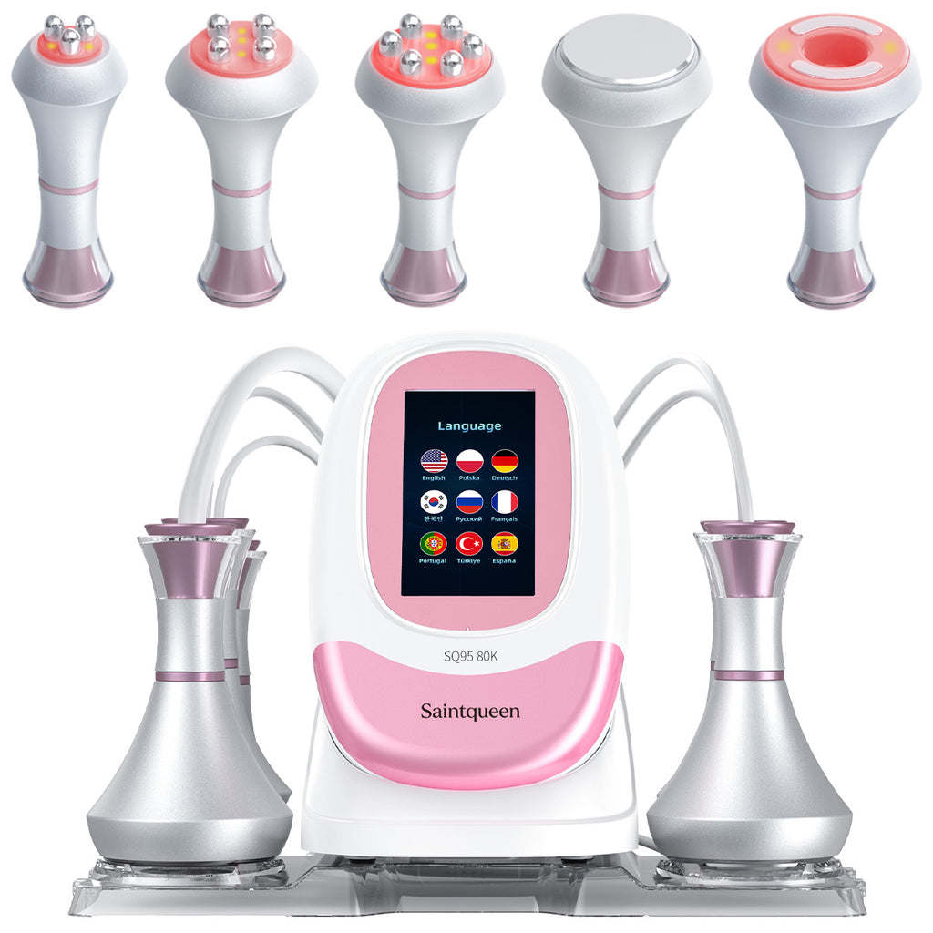 SQ95A Pro 5-en-1 – Cavitation 80K, RF multipolaire et massage sous vide