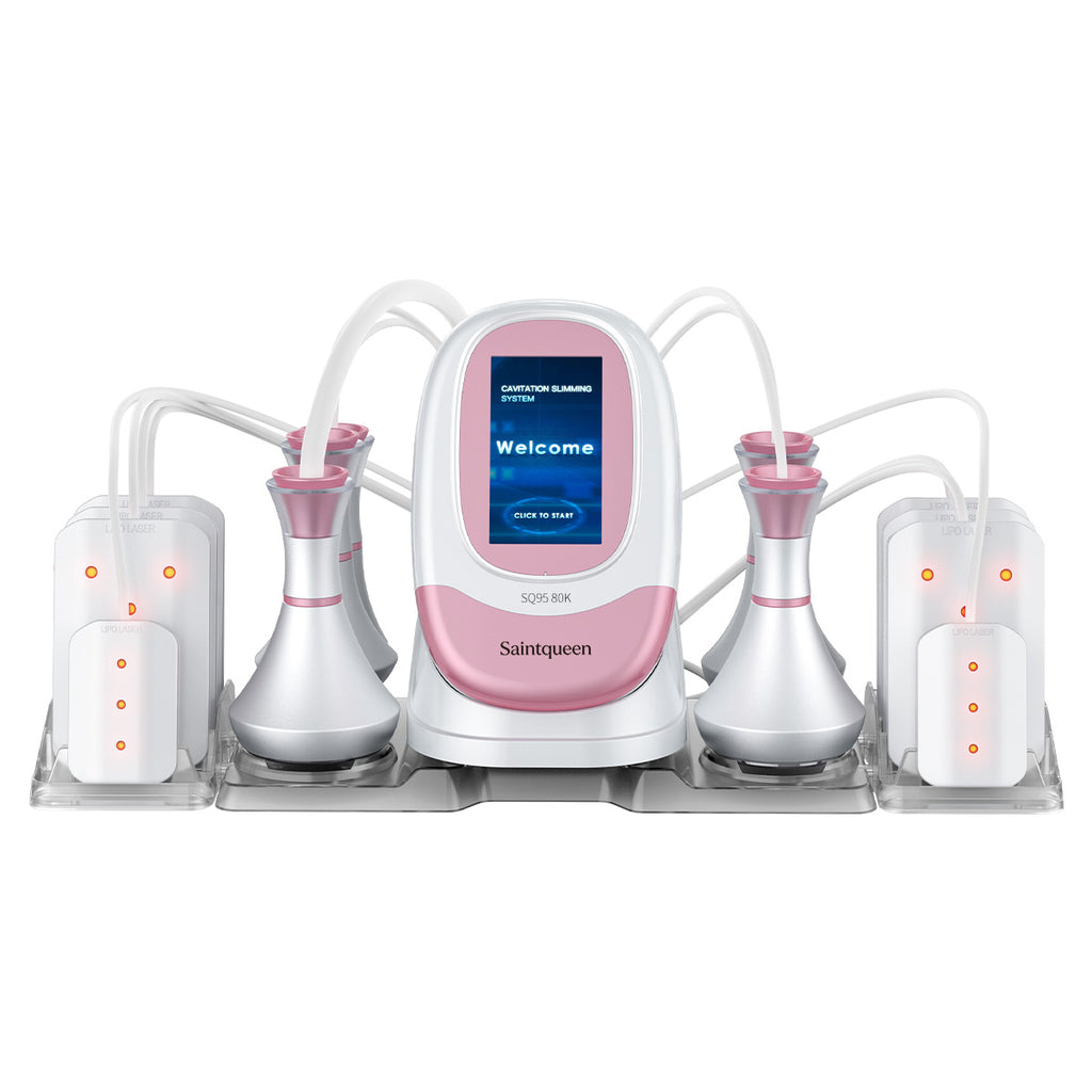 SQ95C Pro 6-en-1 – Cavitation 80K, RF et huit plaques laser