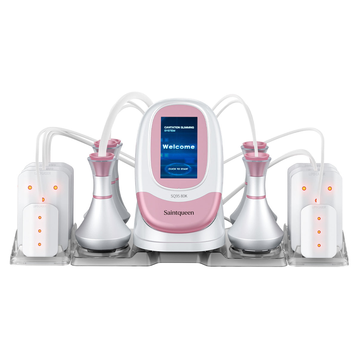 SQ95C Pro 6-en-1 – Cavitation 80K, RF et huit plaques laser