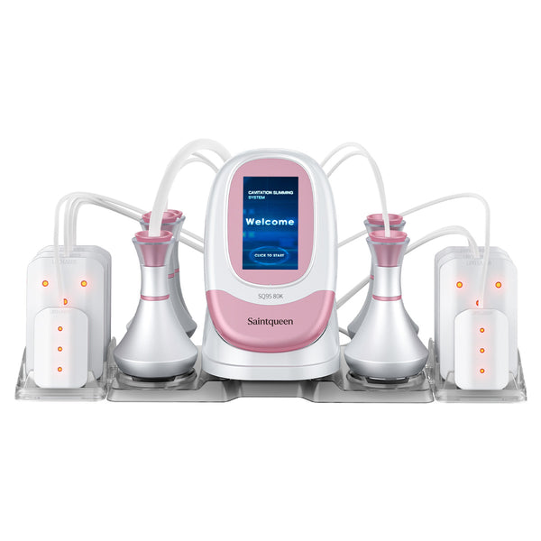 SQ95C Pro 6-en-1 – Cavitation 80K, RF et huit plaques laser