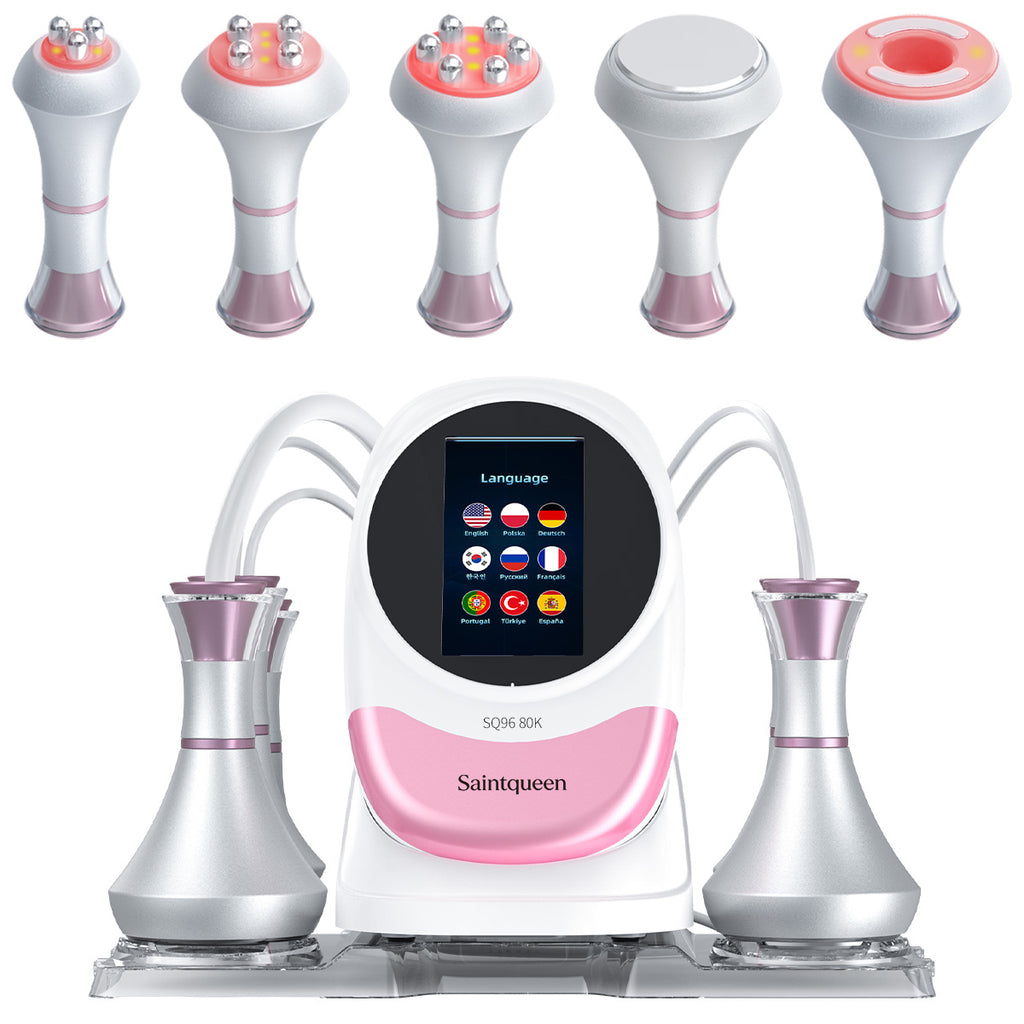 SQ96 Pro Appareil de cavitation 80K et RF, 5-en-1