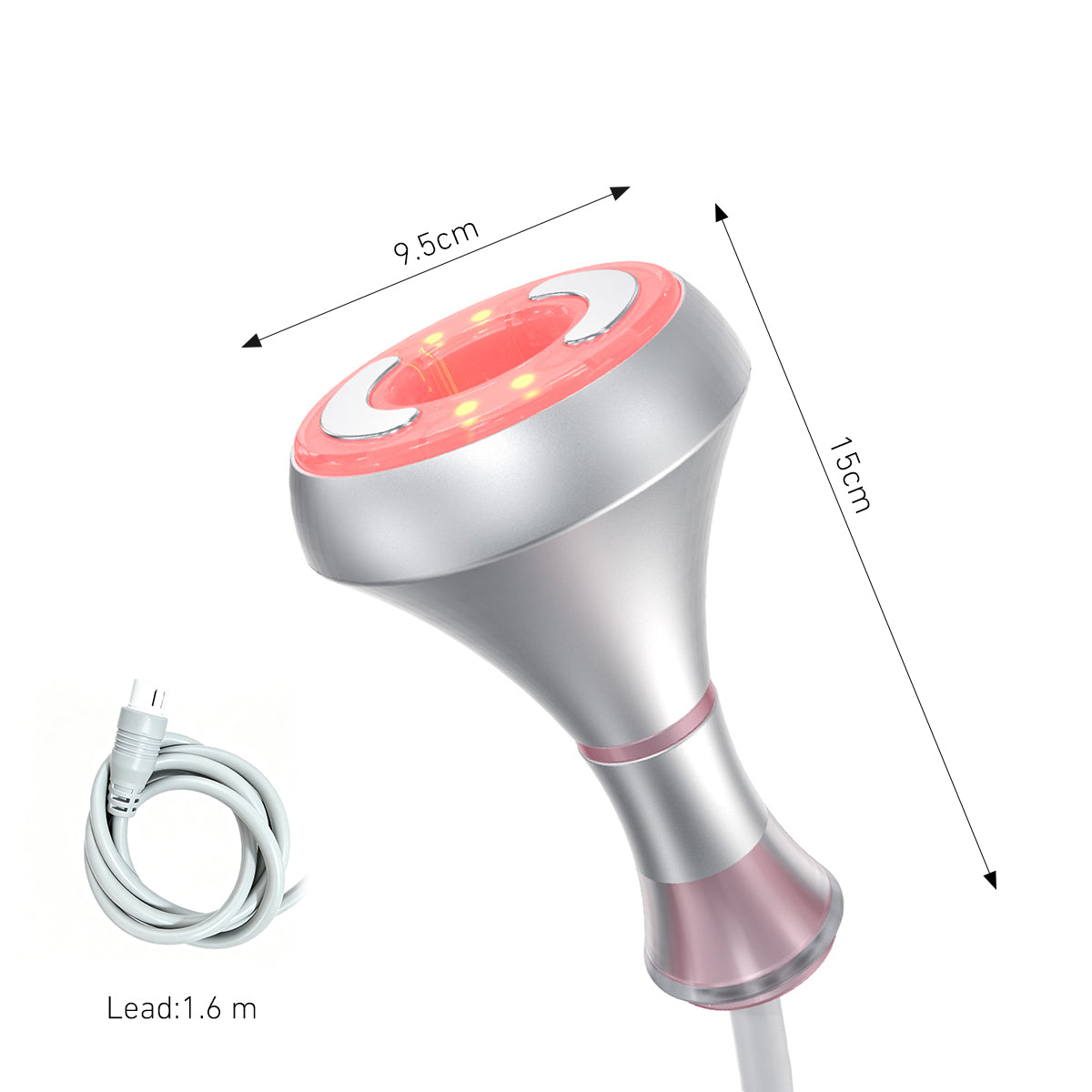SQ96 Pro Appareil de cavitation 80K 6-en-1 avec plaques laser