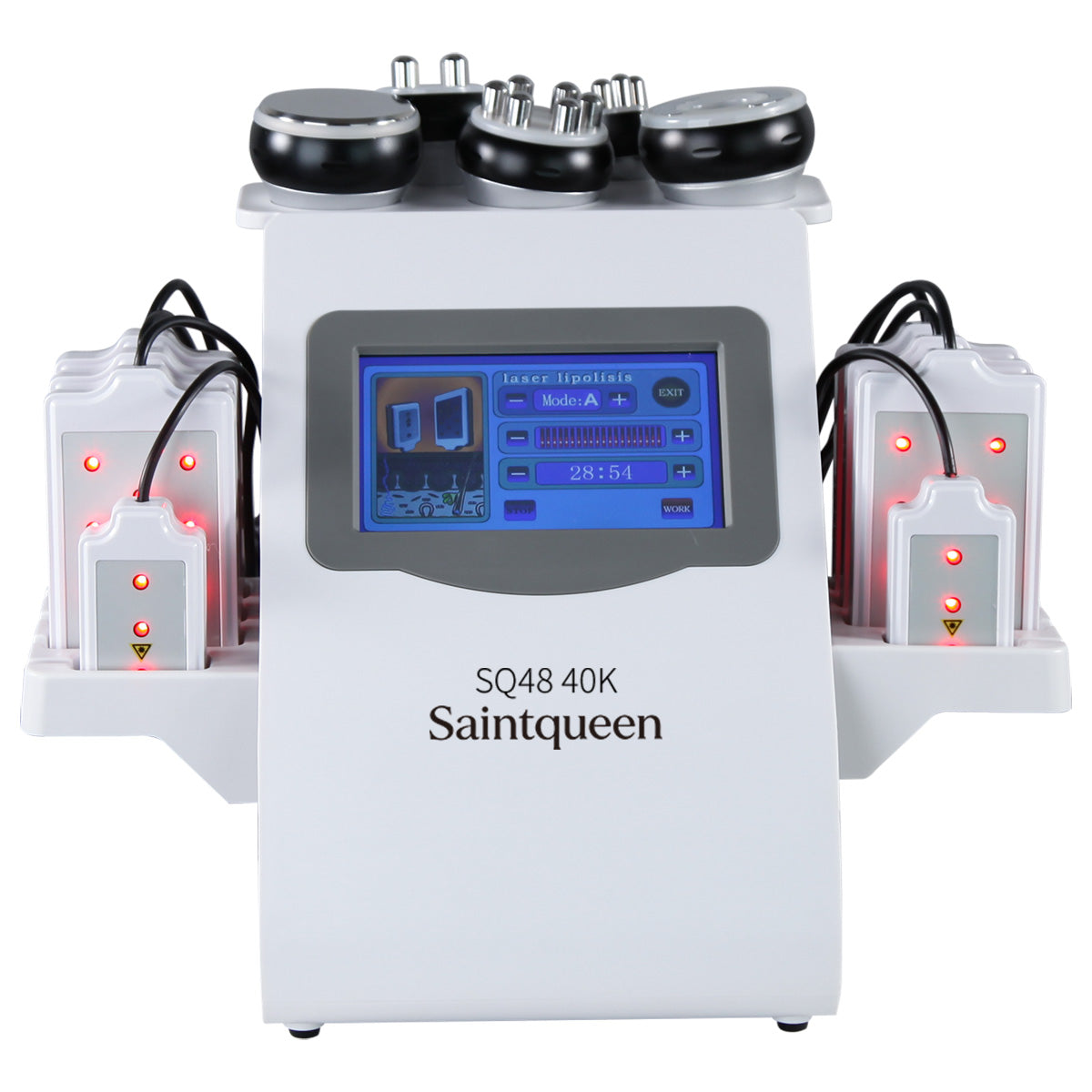 SQ48 Pro Appareil de cavitation 40K 6-en-1 avec plaques laser Image principale du produit