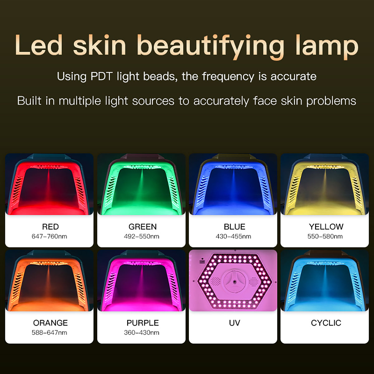 SQ78 Arche LED avec brumisation, chaleur et EMS