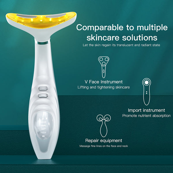 SQ106 Appareil EMS pour le cou et le visage avec LED