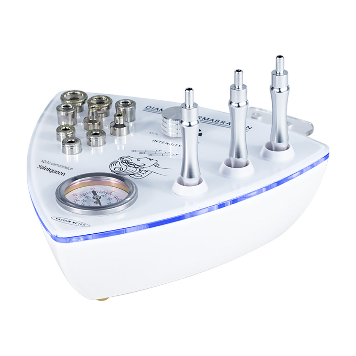 SQ110B Appareil de microdermabrasion diamant avec manomètre