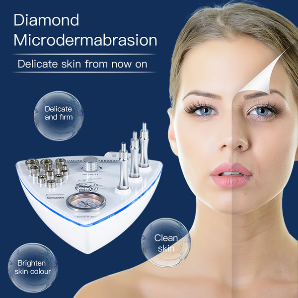 SQ110B Appareil de microdermabrasion diamant avec manomètre