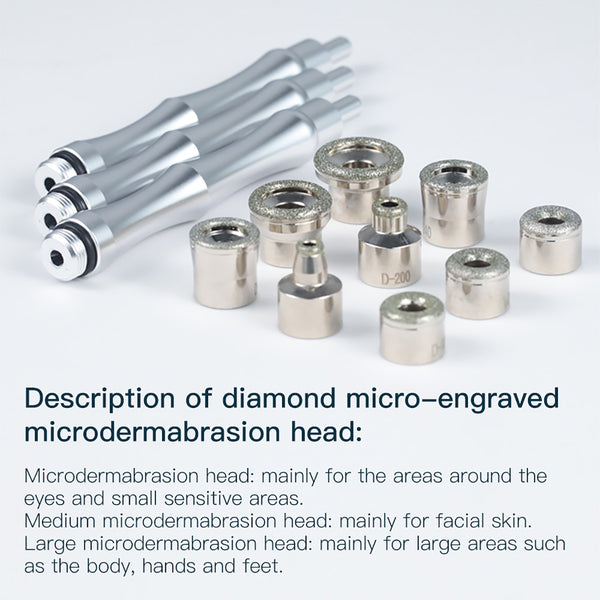 SQ110B Appareil de microdermabrasion diamant avec manomètre
