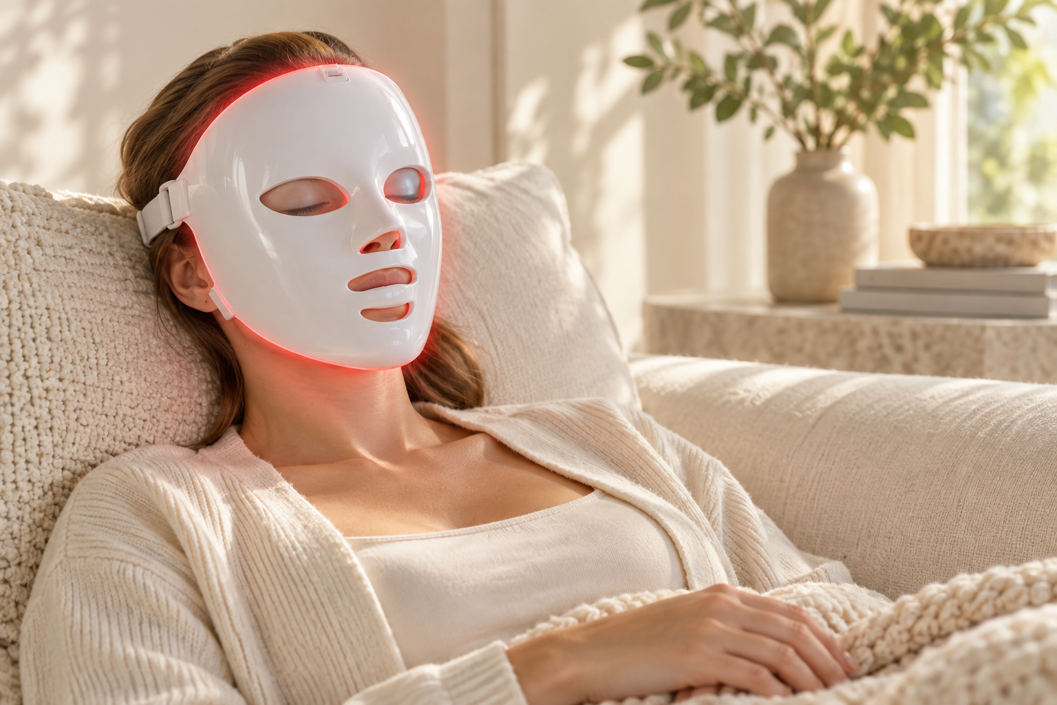 SQ10 – Masque LED visage 8 couleurs pour soin à domicile Image secondaire du produit